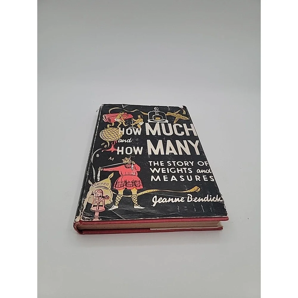 Jeanne Bendick How Much‎ and How Many Hardcover 20th Printing Science Fair